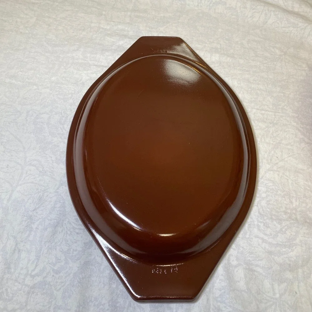 Vintage Pyrex 043 Old Orchard 1.5 Qt Oval Covered Casserole Dish w/ 943C Lid